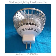 LED Spot SCL216 MR16 GU5.3 - 120° - 6W - 3000K warmweiss