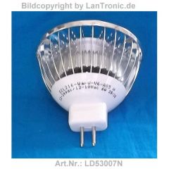 LED Spot SCL216 MR16 GU5.3 - 85° - 6W - 3000K warmweiss